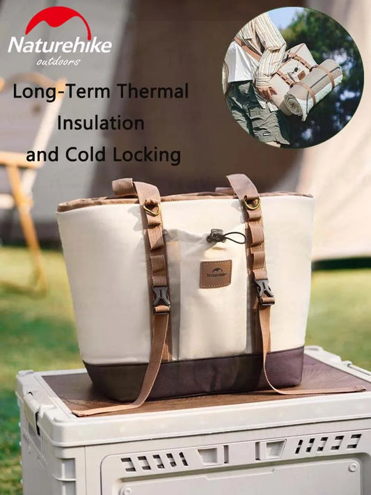 Naturehike Camping Insulation Bag 7L 15L Outdoor Cooler Bag Drink Ice Chest Freezer Portable Waterproof Picnic Cool Camping Gear