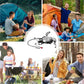 Camping Stove Burner 3800w Foldable Backpacking Stove Home Kitchen Tool Camping Gear Stove For Camping Picnic Outdoor BBQ Hiking