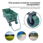 Outdoor Camping Wheeled Cart with Foldable Design for Hand Pushing and Adventure Wheeled Camping Wagon Cart Hand-Pushed Wheeled