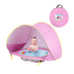 Waterproof Foldable Baby Beach Tent UV-protecting Sunshelter with Pool Kid Outdoor Pop Up sun Awning Camping Sunshade Tent