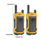 2PCS Kids Walkie Talkies Radio Toys For Outdoor Hiking Camping Children Communicate Toy Gift