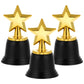 6 Pcs Star Trophy Awards Plastic Trophies Party Favors Kid School Reward Sports Tournament Winning Prize Game Event Props