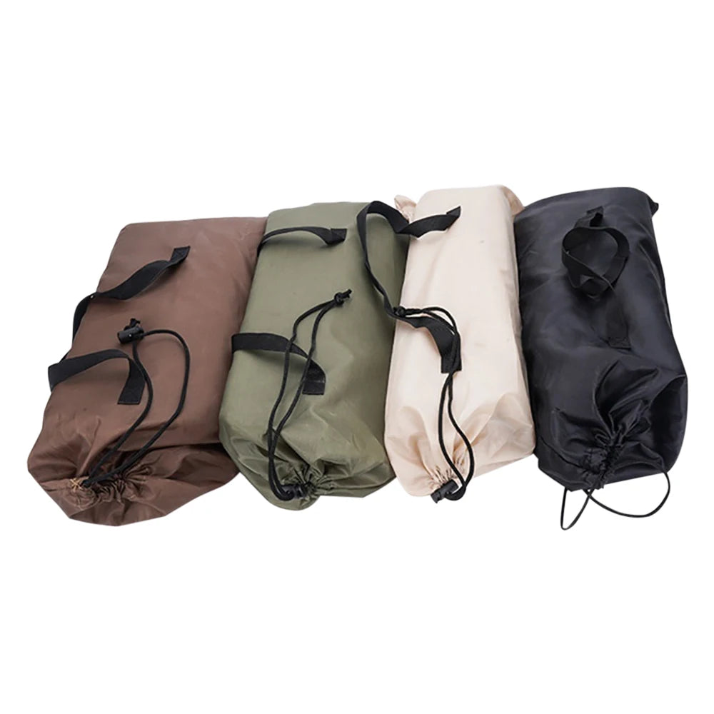 Foldable Camping Chair Outdoor Garden Park Single Lazy Chair Backrest Cushion Picnic Camping Folding Back Chair Beach Chairs