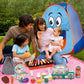 Camping Toy Toddler Tent Playset 40pcs Kids Camping Set With Tent Outdoor Food Toy Set For Toddler Pretend Play For Birthday