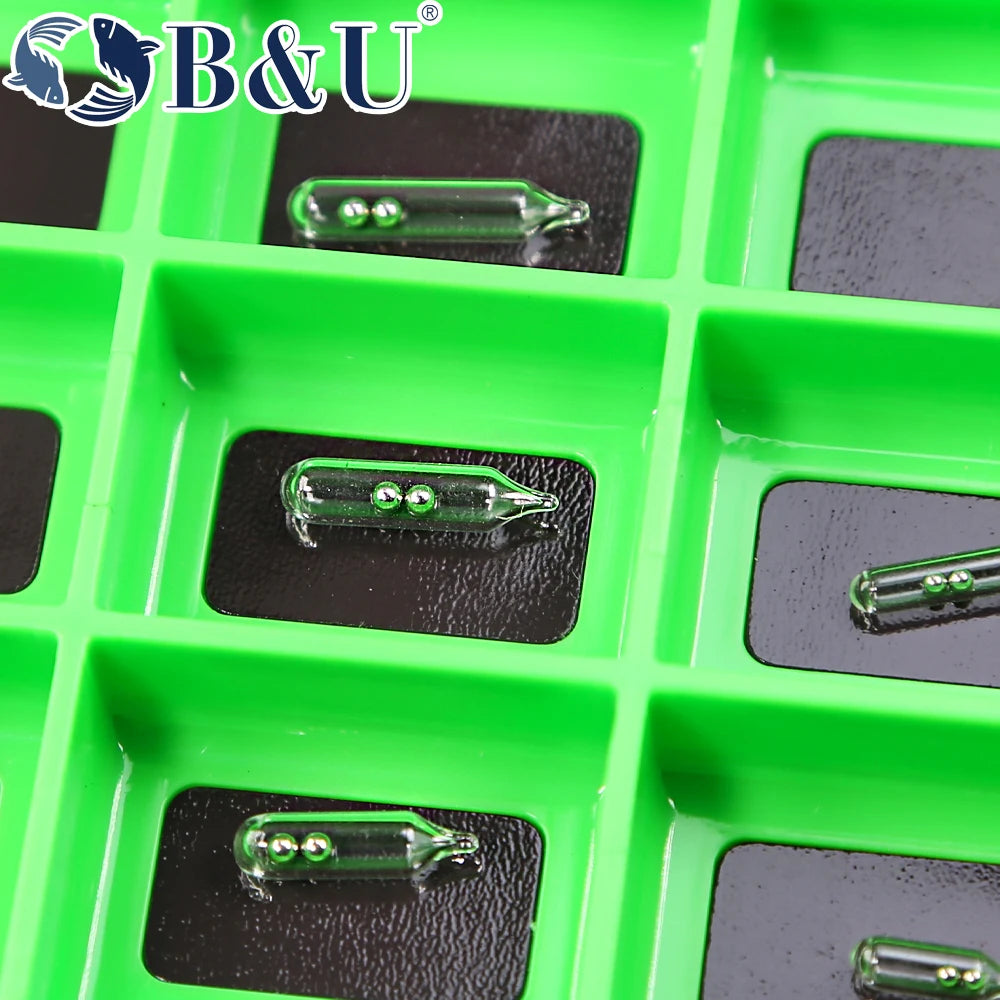 B&U Glass Rattle 3mm/4mm/5mm new Jig Fishing Lure Glass Rattles Insert Tube Rattles Shake Attract Fly Tie Tying Fishing rattle