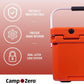 CAMP-ZERO 20L | 21.13 Quart Premium Cooler/Ice Chest with 4 Molded-in Cup Holders