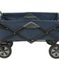 Sports Heavy Duty Steel Frame Collapsible Folding Capacity Outdoor Garden Utility Wagon Yard Cart with Table and Cup Holders