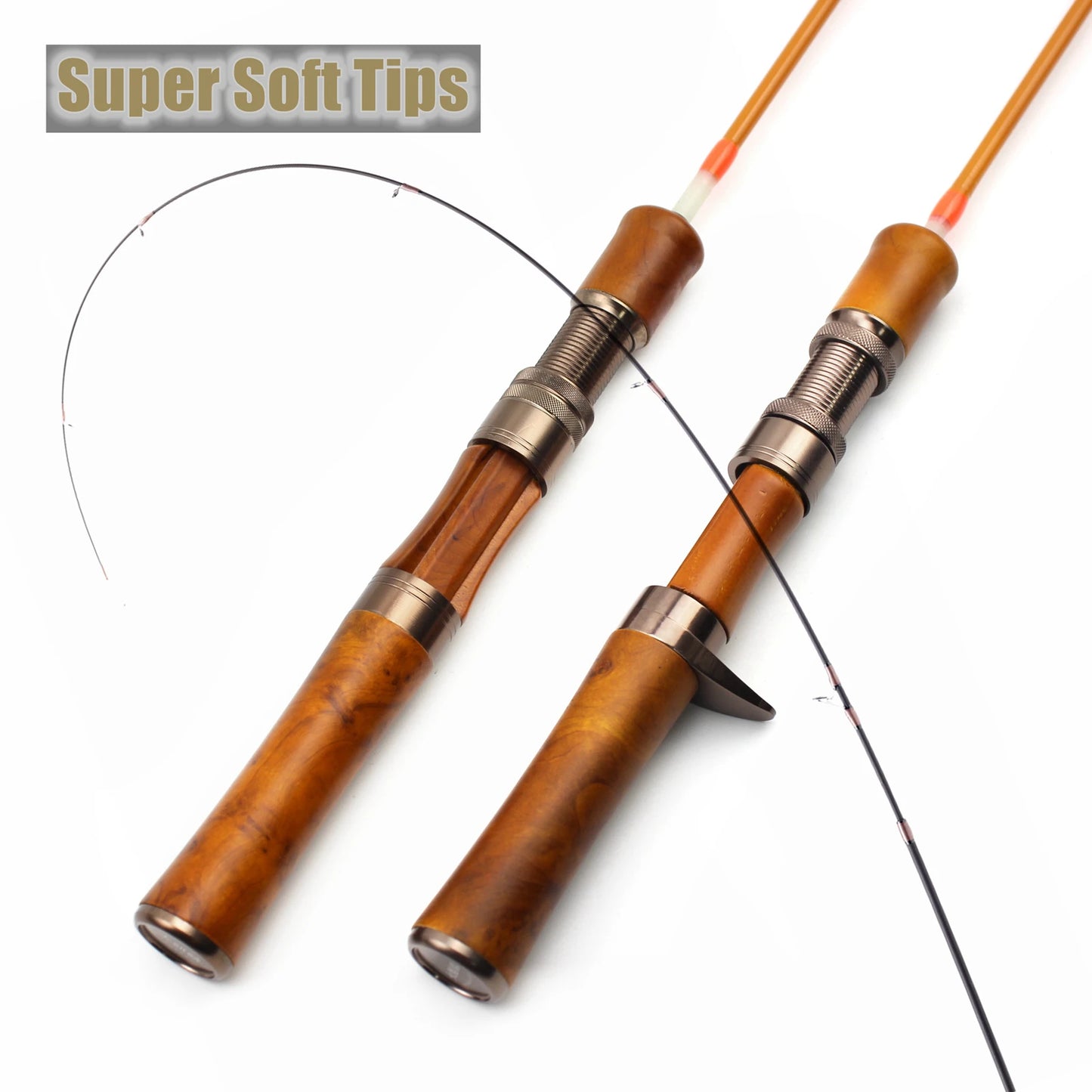 1.4M Ul Slow Spinning Casting Lure Rod 1.5-8g Lure Ultralight Rods Ultra Light Solid Tips Trout Stream Fishing Pole Pesca