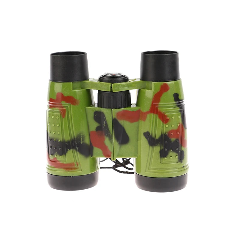 6x30 Kids Binoculars Toys Children Outdoor Telescope Simulation Outdoor Hunting Camping Field Survival Game Telescope Toys Gifts