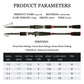 HLUR Super Hard Rod Stick Carbon Fiber Spinning Rod Telescopic Fishing Rod 1.8M 2.1M Casting Lure Feeder Carp Fishing Pole