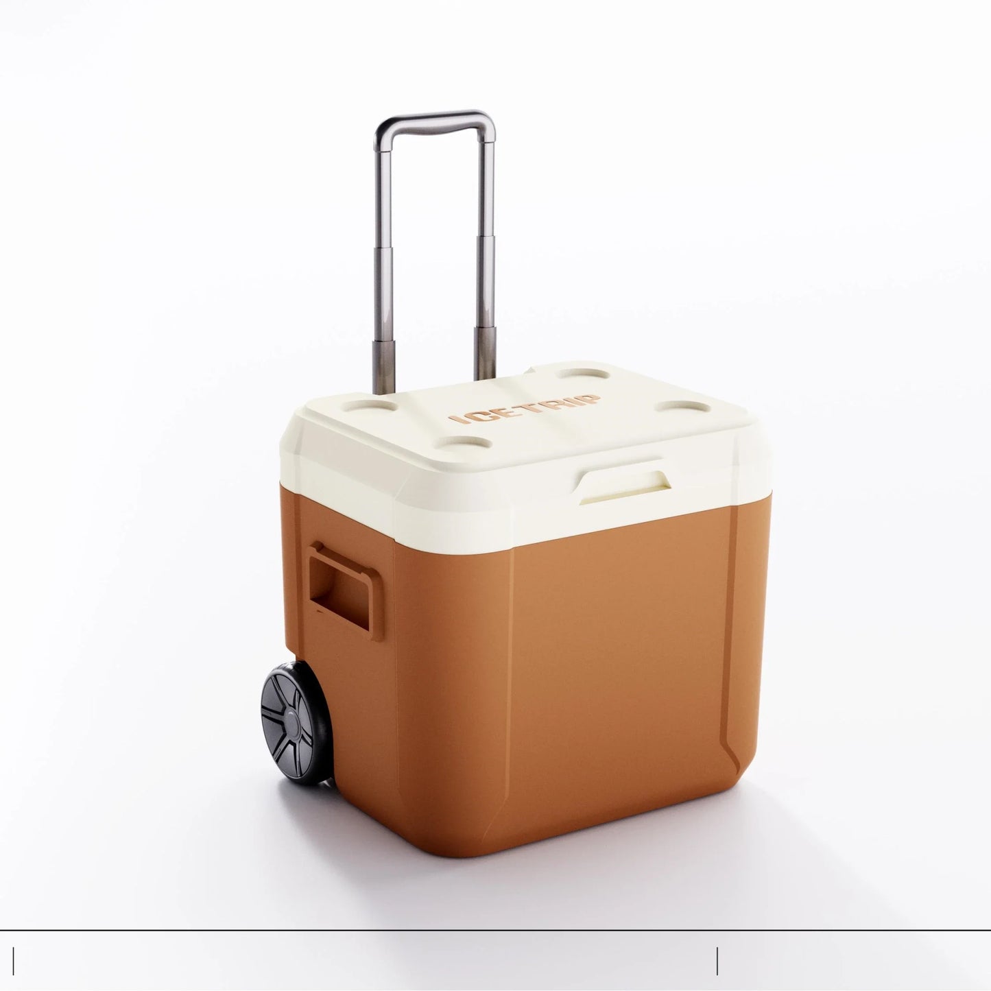 52L Ice Chest Cooler Box Insulated Wholesale Cooler Hunting Fishing Ice Cooler With Wheels