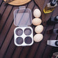 Universal Egg Container 2/4/6 Grids Egg Storage Multifunctional Outdoor Camping Picnic Egg Box