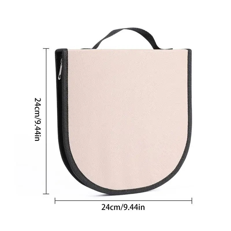 Camping Tableware Storage Bag Thickened Waterproof Oxford Cloth Picnic Folding Portable Storage Bag (excluding Tableware)
