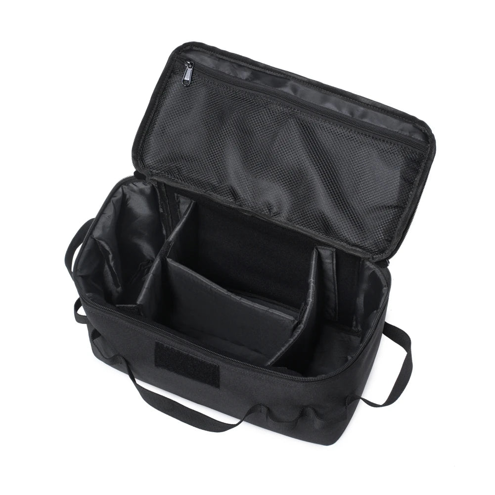 Outdoor Camping Travel Hunting Tools Storage Bag Folding Firewood Package Handbag Molle Picnic Bag Tableware Portable Organizers