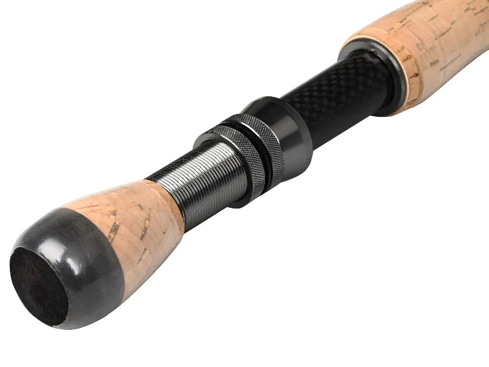 9FT/2.7m or 10FT/3m 5-6wt or 7-8wt Fly Fishing Rod Pole 4 pcs Carbon Blanks Cork Handle Medium-Fast Action Light Feel
