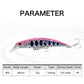 Minnow Wobbler RYUKI 80S Sinking Trolling Swimbait 8cm 12g Rozantea Fishing Lure Jerkbait Artificial Bait Culter Alburnus Bass
