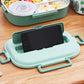 Bento Box Kids Portable Lunch Box with Compartment 18/8 Stainless Steel Food Container for Children School Picnic Bento Food Box