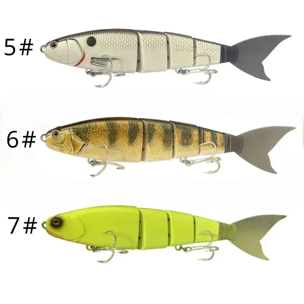 Balam Lure Swimbait Sinking Big Fishing Lure Jointed 105g 230mm Flexible Pike Giant Bait for Bass Catfish