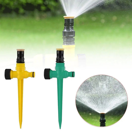 Garden Sprinkler 360° Rotating Automatic Lawn Yard Watering Irrigation Tool