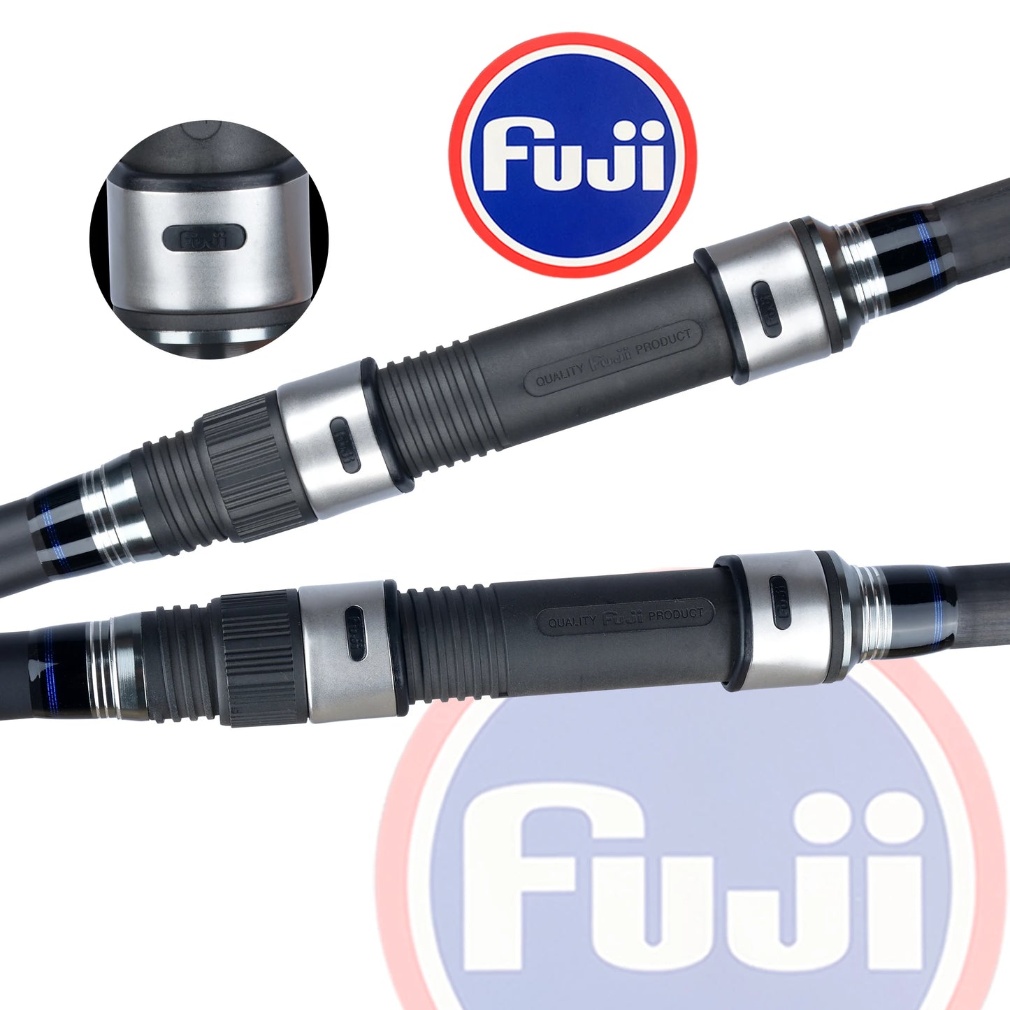 PHISHGER Fuji Carp Fishing Rod 3.75lbs 4.2/3.9/3.6/3.0m T800 Carbon Fibre Power 40-180g Travel Surf Throwing Spinning Hard Pole