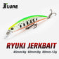 Spearhead Ryuki 45s/60s/80s/95S Sinking Minnow Fishing Lure Wobbling Jerkbait Artificial Hard Bait JT9387