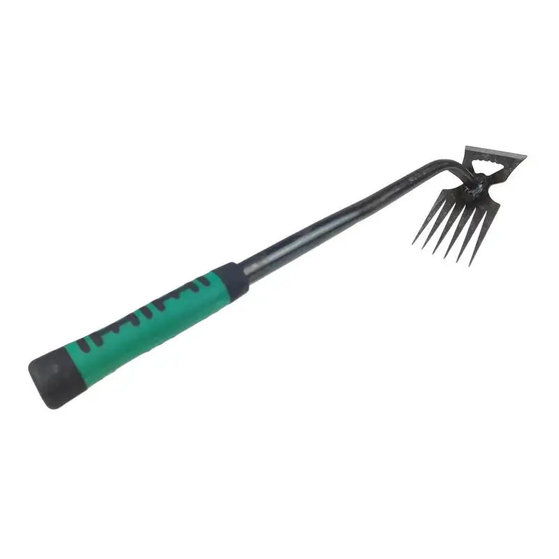 2 In 1 Manual Weeds Remover Tool Grass Rooting Loose Garden Gardening Puller Removal Weeding Tool for Garden Lawn Yard