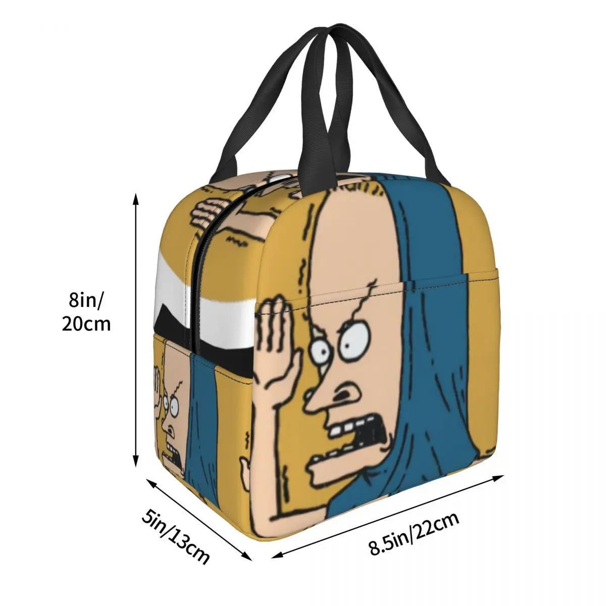 I Am The Great Cornholio Lunch Bag Unisex Portable Cooler Thermal Insulated Lunch Box Picnic Storage Food Bento Box