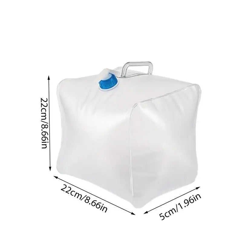 10L Portable Water Bucket Foldable Water Container Outdoor Cooking Picnic BBQ Water Bag Collapsible Water Jugs With Faucet