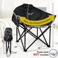 Heated Camping Chair Oversized Oxford cloth, Padded Heated Chair Outdoor Sports, 3 Heating Levels Adjustable Camping Chairs