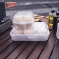 Universal Egg Container 2/4/6 Grids Egg Storage Multifunctional Outdoor Camping Picnic Egg Box