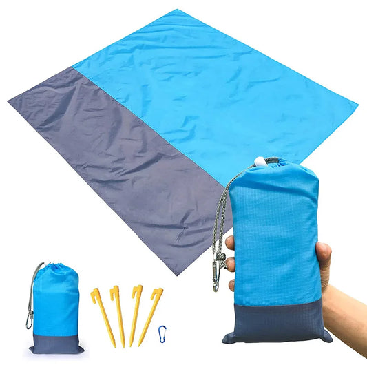 Waterproof Camping Mat Beach Blanket Outdoor Portable Lightweight Mattress Picnic Blanket Tourism Ground Carpet Folding Tent