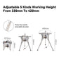 BRS-69 Ground Use High power 4360W Outdoor Camping Gas Stove Adjustable Height Team Party Family Picnic Camp  Strong fire Burner