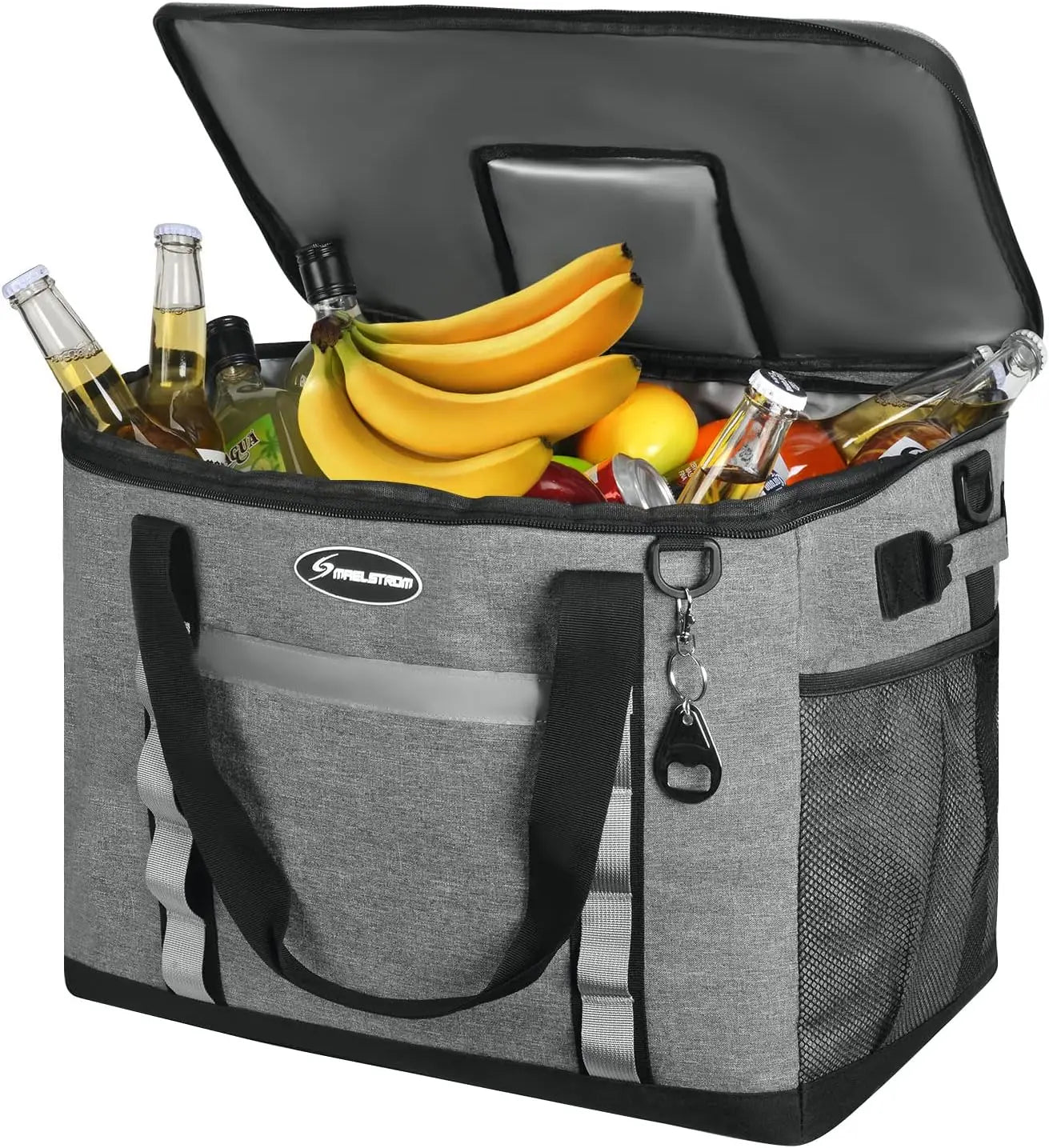 Maelstrom Soft Cooler Bag,Collapsible Soft Sided Cooler,30/60/75 Cans Beach Cooler,Ice Chest,Large Leakproof Camping Cooler