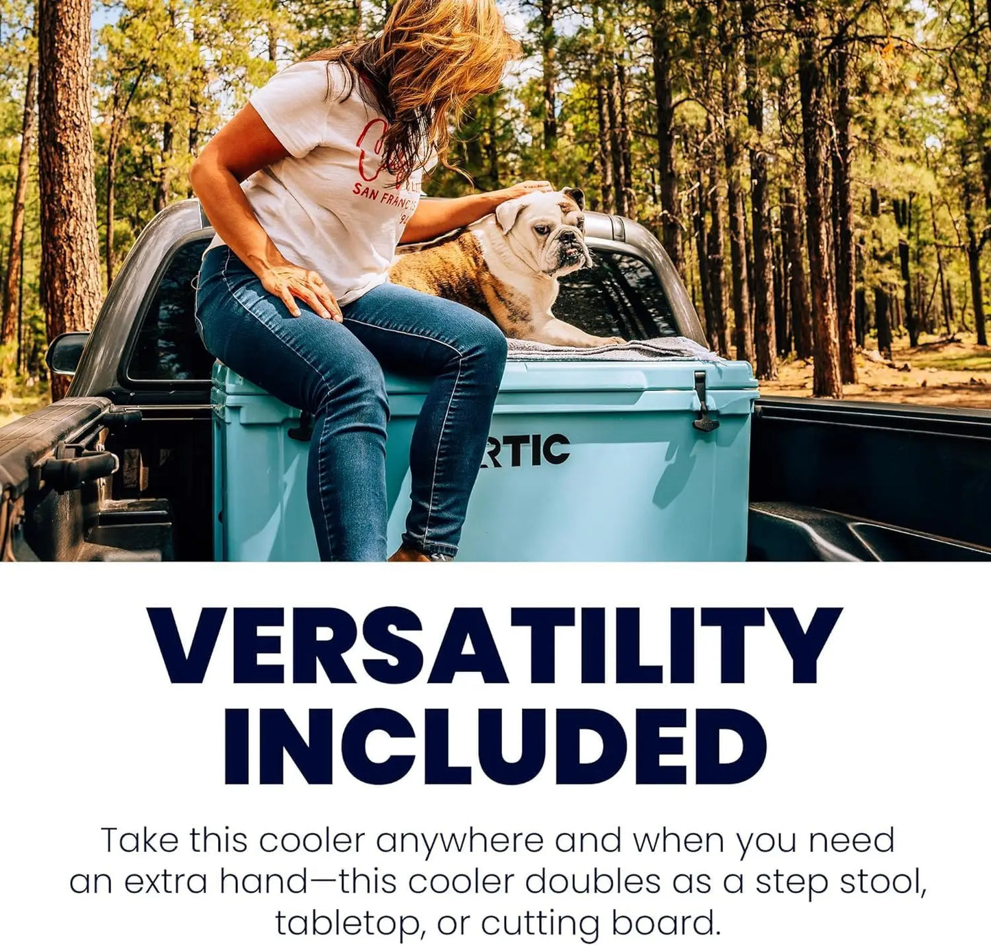 RTIC Ultra-Tough Cooler Hard Insulated Portable Ice Chest Box for Beach, Drink, Beverage, Camping, Picnic, Fishing, Boat, Barbec