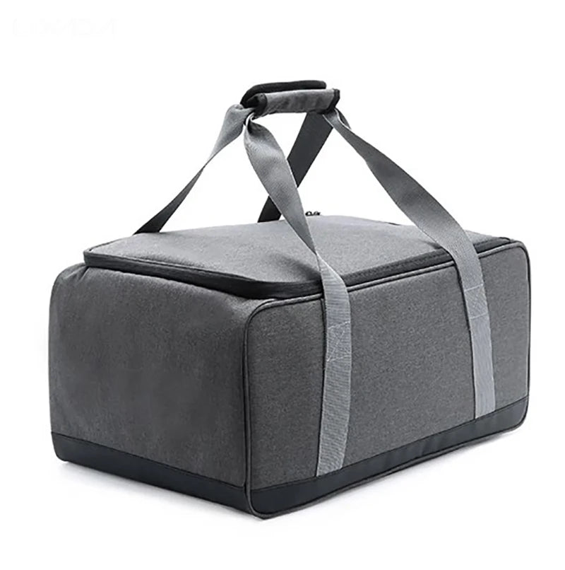 Camping Cookware Bag Portable Large Capacity Outdoor Stove Tableware Storage Bag For Picnic Bbq Family Outdoor Activities