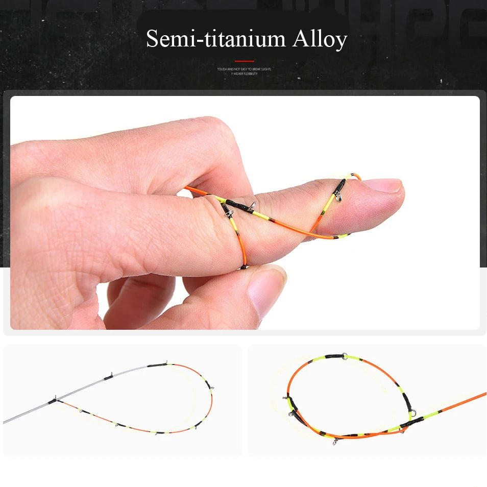 Two Lengths of One Raft Fishing Rod 1m 1.2m Slightly Soft Tip 2 Sections Telescopic Spinning Pole Carp  for Saltwater Freshwater