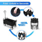 Folding Wagon Cart, Convenient Collapsible Outdoor Wagon for Camping beach wagon  wagon  folding cart  folding wagon