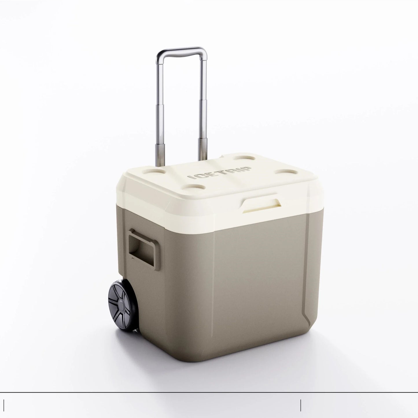 52L Ice Chest Cooler Box Insulated Wholesale Cooler Hunting Fishing Ice Cooler With Wheels