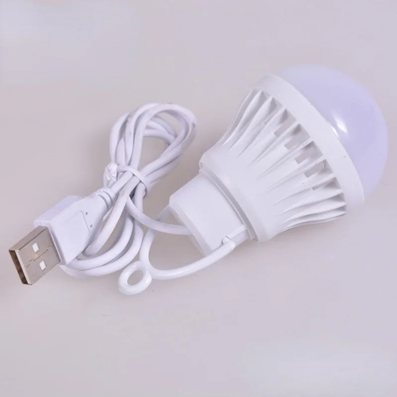 Portable Lantern Camp Lights USB Bulb 5W/7W Power Outdoor Camping Multi Tool 5V LED for Tent Camping Gear Hiking USB Lamp