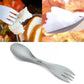 VIP 50PCS Outdoor Camping 2 In 1 Hiking Diet Tools Picnic Barbecue Spoon
