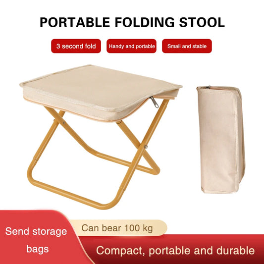 Outdoor Folding Chair Picnic Camping Chair Small Mazar Fishing Stool Portable Folding Stool Fishing Chair Stool Small Bench
