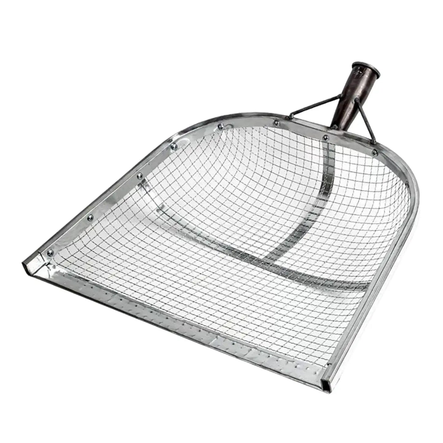 Soil Sifter Agricultural Filter Tool Mesh Filter Sieve Yard Lawn Garden Sieve Soil Shovel for Rocks Gravels Walnuts Dirt Sand