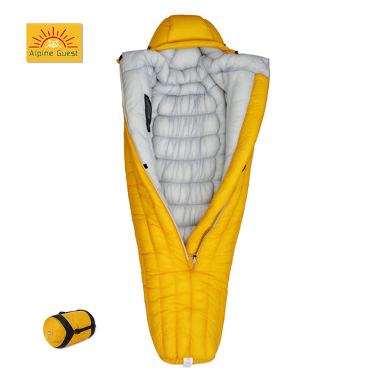 10D/7D Ultralight Down Sleeping Bag 800FP Dwon Outdoor Camping Hiking Sleeping Bags for Backpacking Adult Tourist