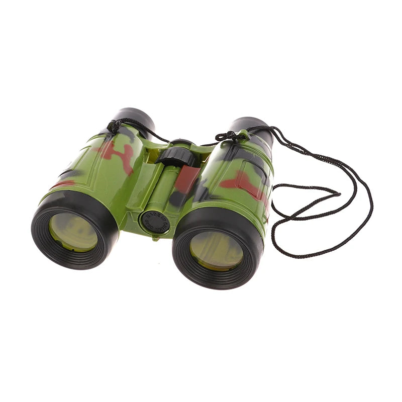 6x30 Kids Binoculars Toys Children Outdoor Telescope Simulation Outdoor Hunting Camping Field Survival Game Telescope Toys