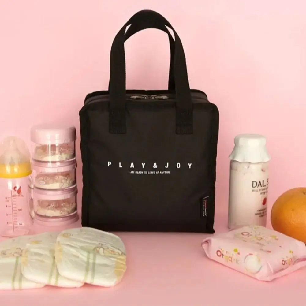 Thermal Insulated Picnic Bags Handbag Portable Keep Fresh Insulated Lunch Bag Waterproof Cooler Camping Picnic Kitchen Supplies