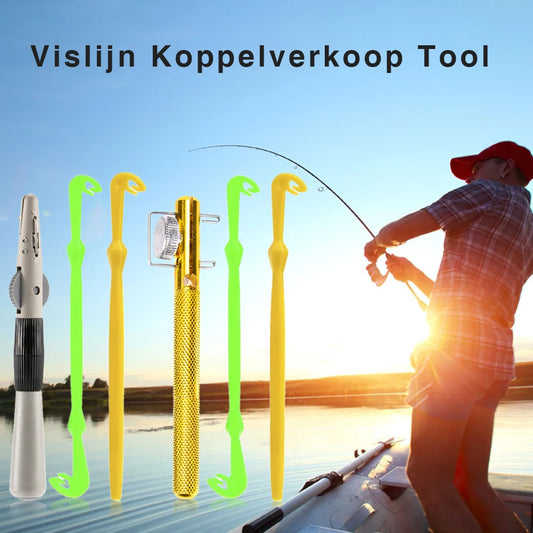 Portable Fishing Tackle Hook Tier Fishing Line Tying Tool With Sub-line Tie Knots Tie And Loop Tyer Fishhook Remover Dropshippin
