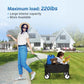 Folding Wagon Cart, Convenient Collapsible Outdoor Wagon for Camping beach wagon  wagon  folding cart  folding wagon
