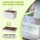Outdoor camping folding storage box household car trunk storage box convenient organizing box Picnic fishing supplies storage
