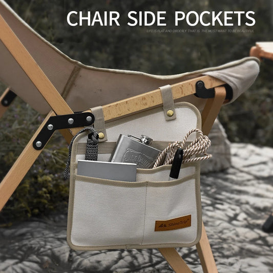 Organizer Pouch Outdoor Fishing Picnic Camping Chair Side Storage Bags Pocket Portable Folding Armrest Hanging Sundries Pouch