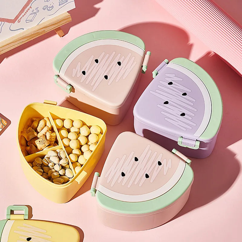 Creative Shape Lunch Box, Portable Bento Box with Cutlery, Kids Snack Box, Picnic Camping Food Storage Boxes